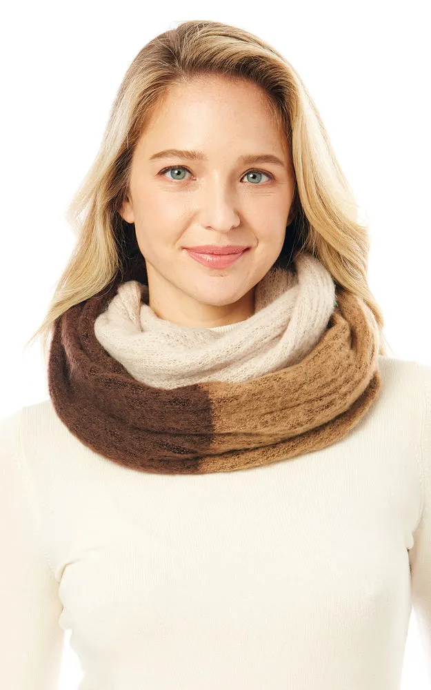 LOF1296 Colorful Multi Block Infinity Scarf