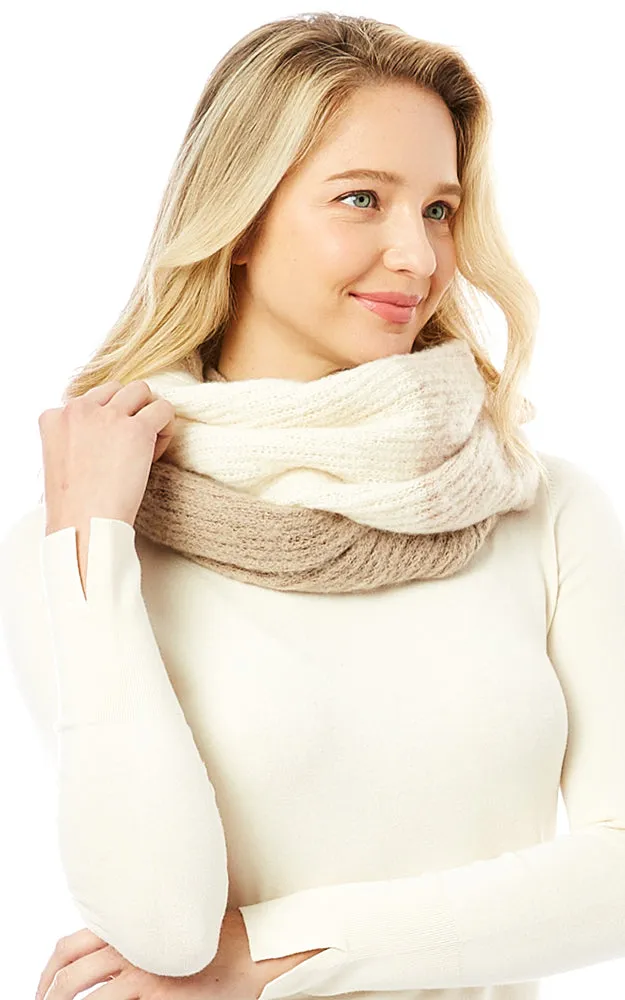 LOF1296 Colorful Multi Block Infinity Scarf