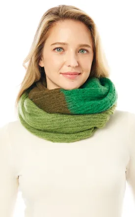 LOF1296 Colorful Multi Block Infinity Scarf