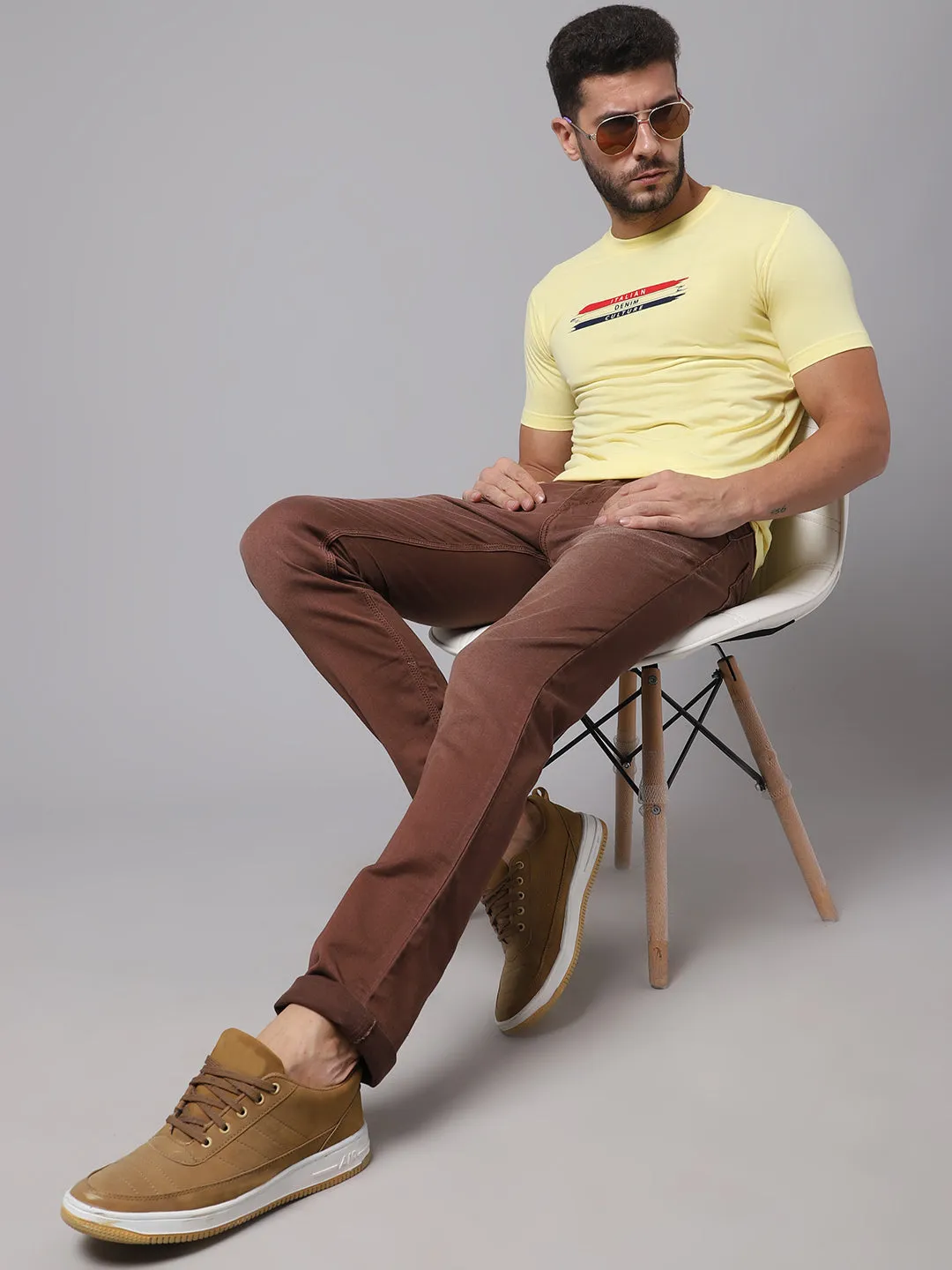 Mens Copper Denim