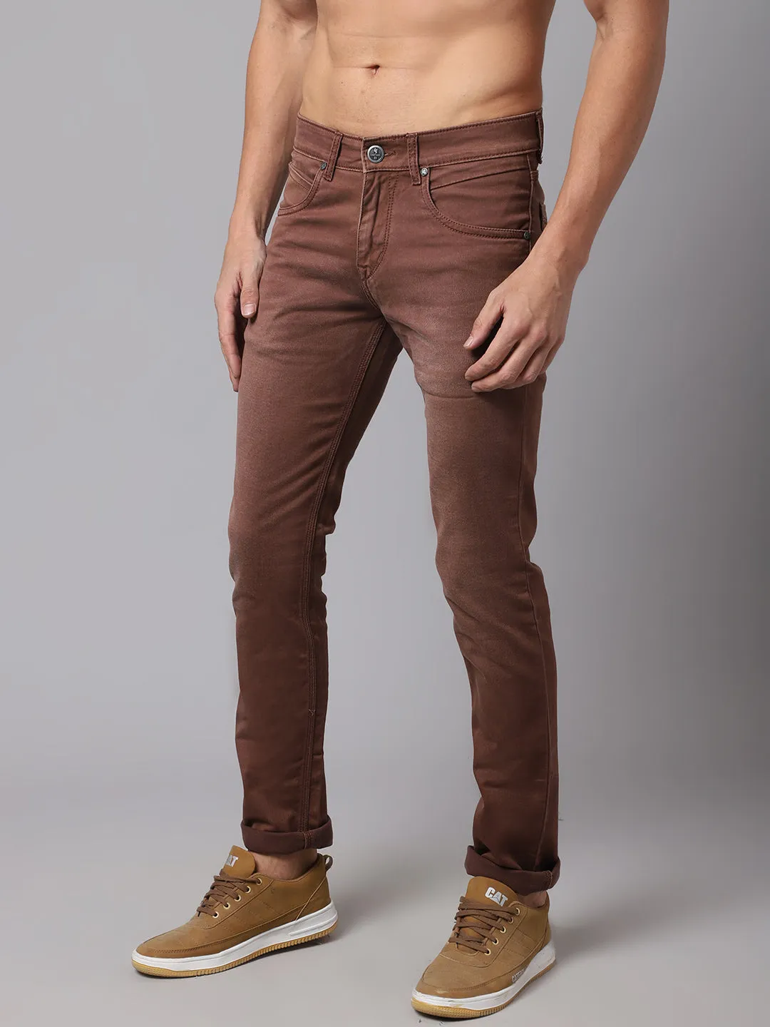 Mens Copper Denim