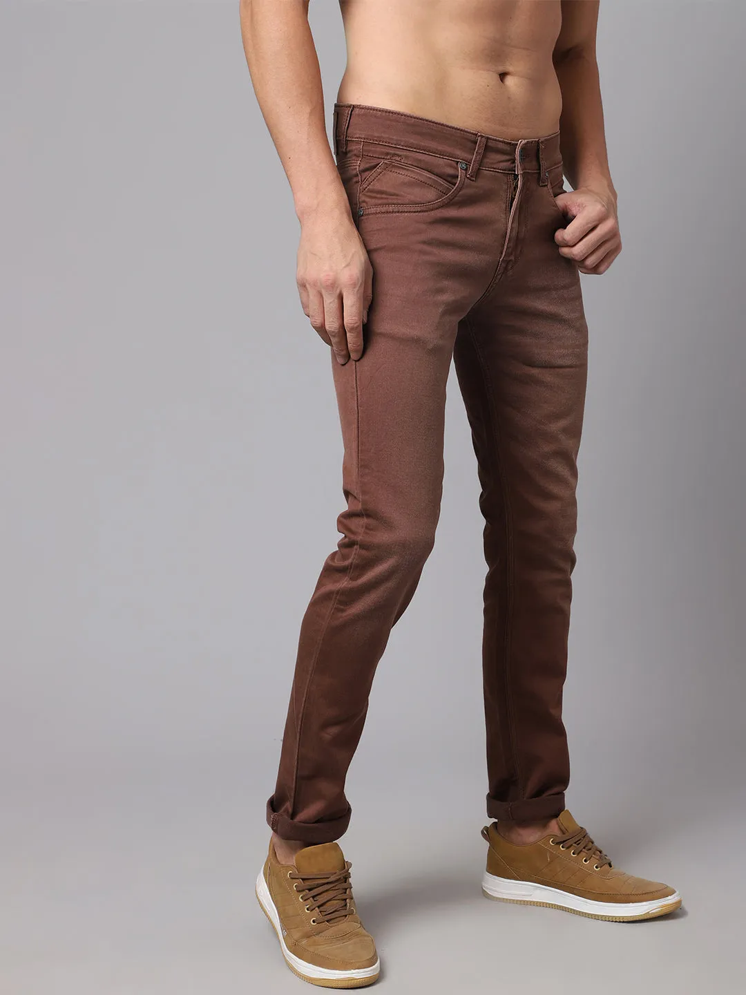 Mens Copper Denim