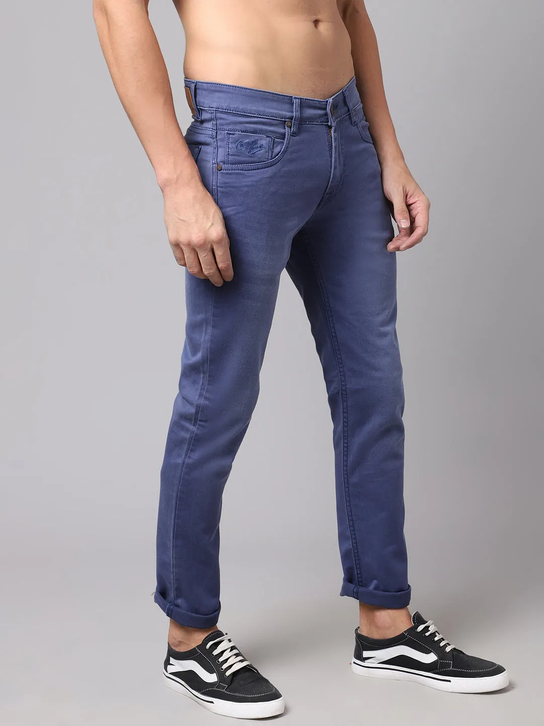 Mens Navy Denim