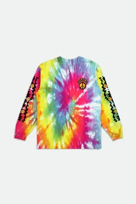 Mozley L/S Tee - Acid Tie Dye
