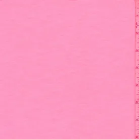 Neon Coral Slubbed Sweater Jersey Knit Fabric