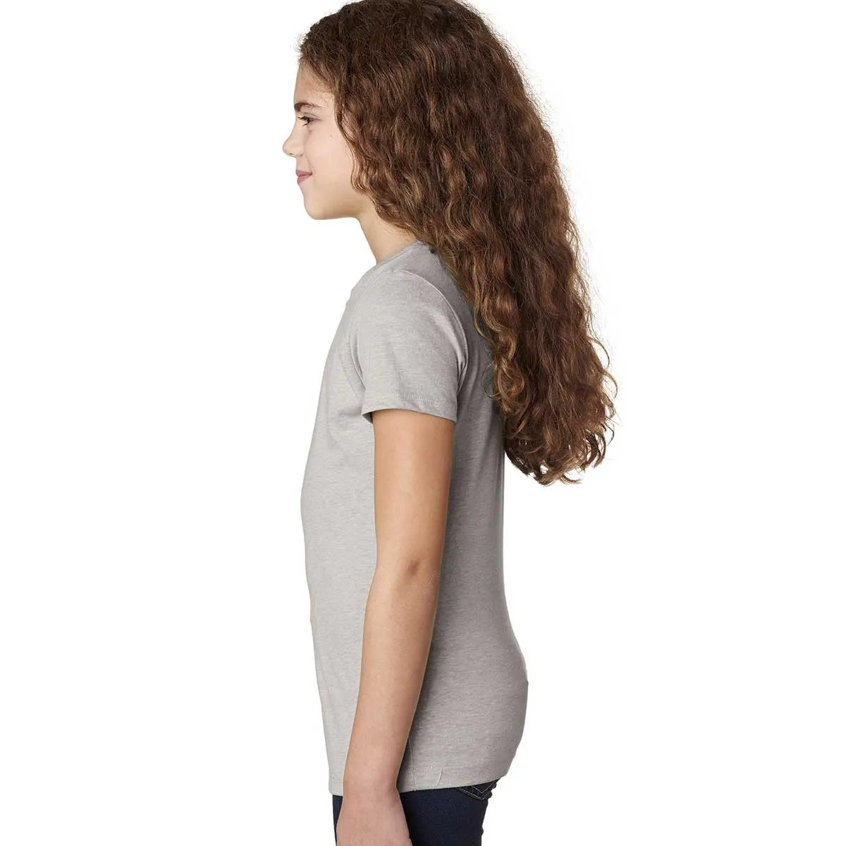 Next Level Girl's Silk Princess CVC Tee