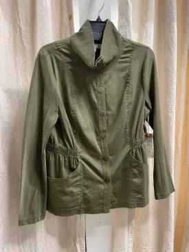 Salt Wash Snap Jacket in Olive by Escape