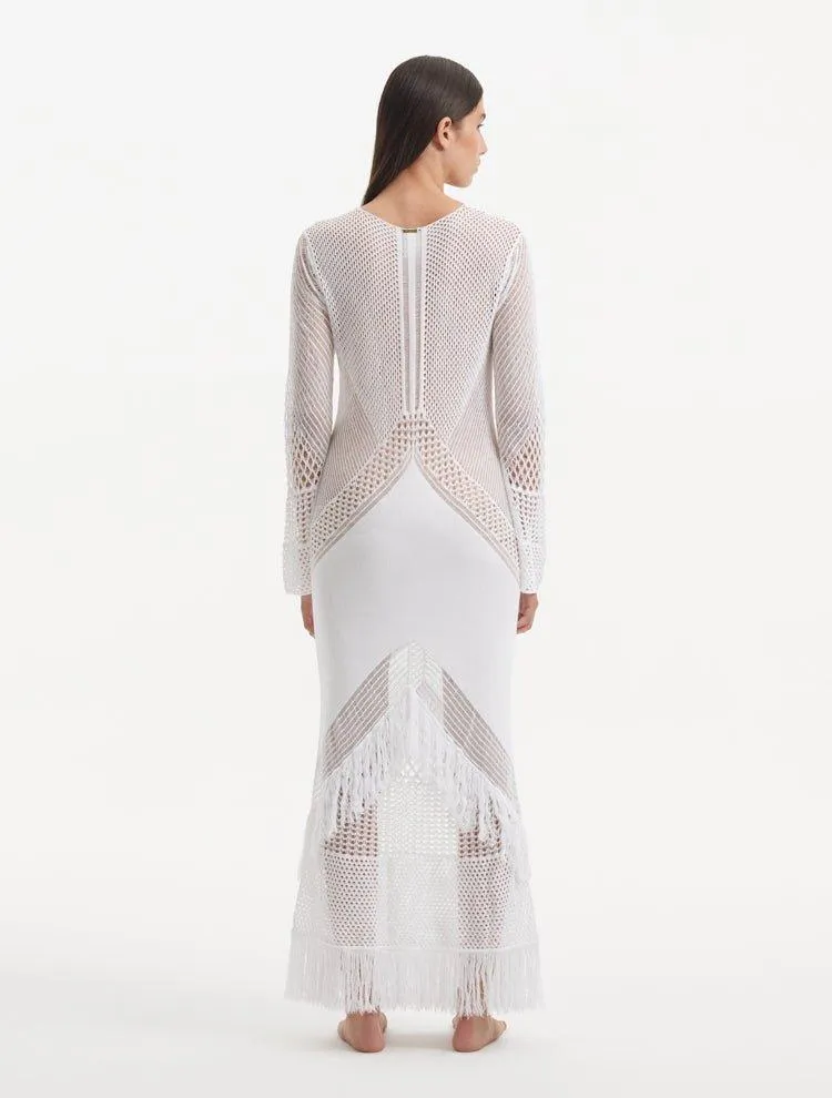SEYMA SUBASI - ELBA WHITE DRESS