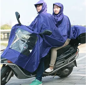 Shoppy Wind Waterproof Motorcycle Rain Hoodie Coat Poncho