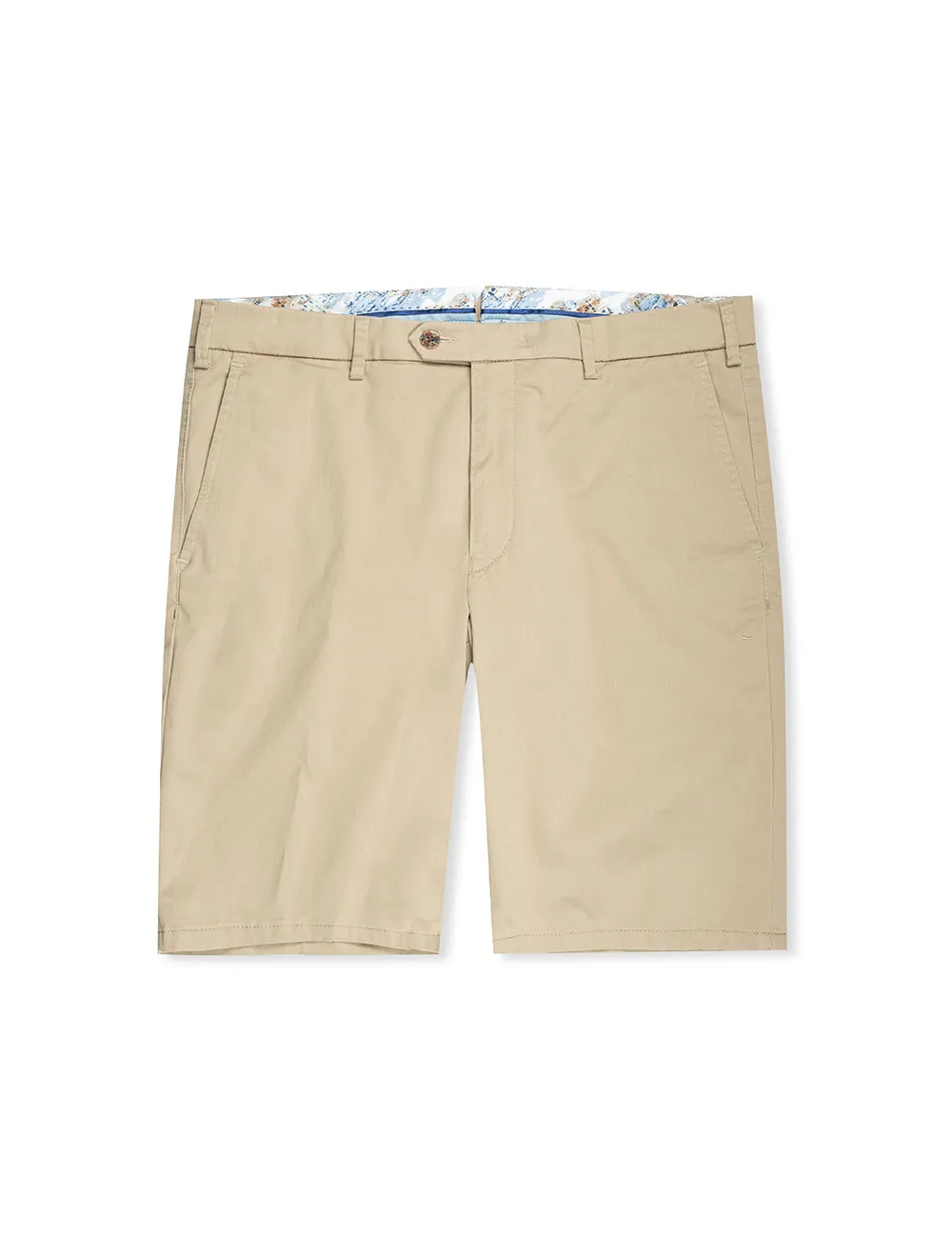 Tan Pegasus Cotton Chino Shorts