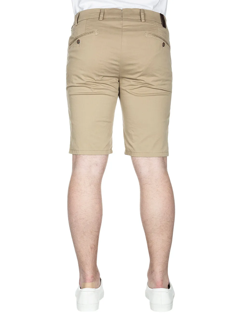 Tan Pegasus Cotton Chino Shorts