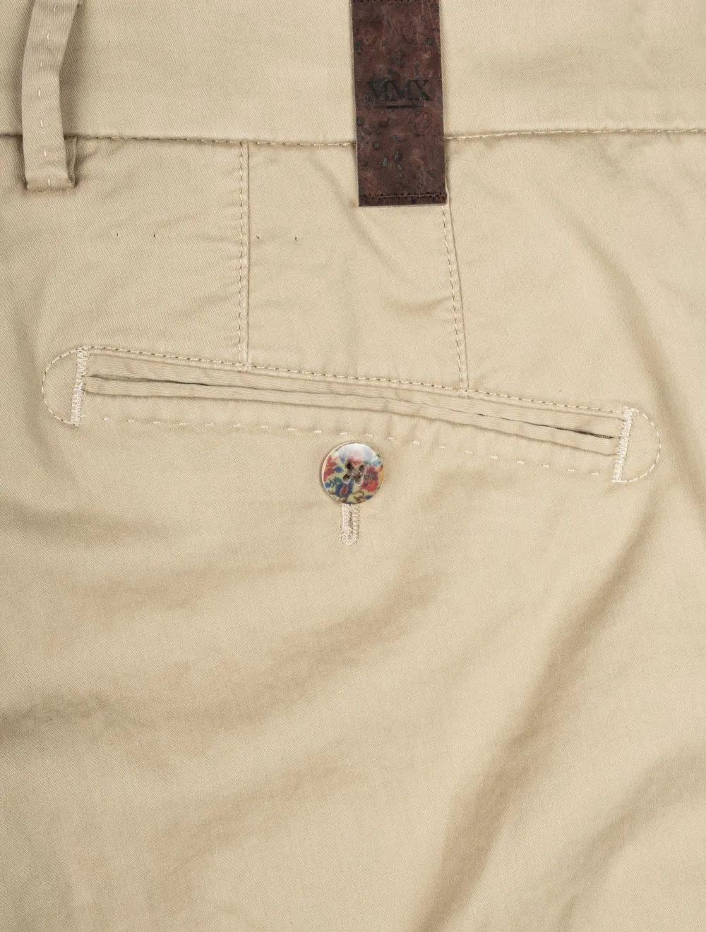 Tan Pegasus Cotton Chino Shorts