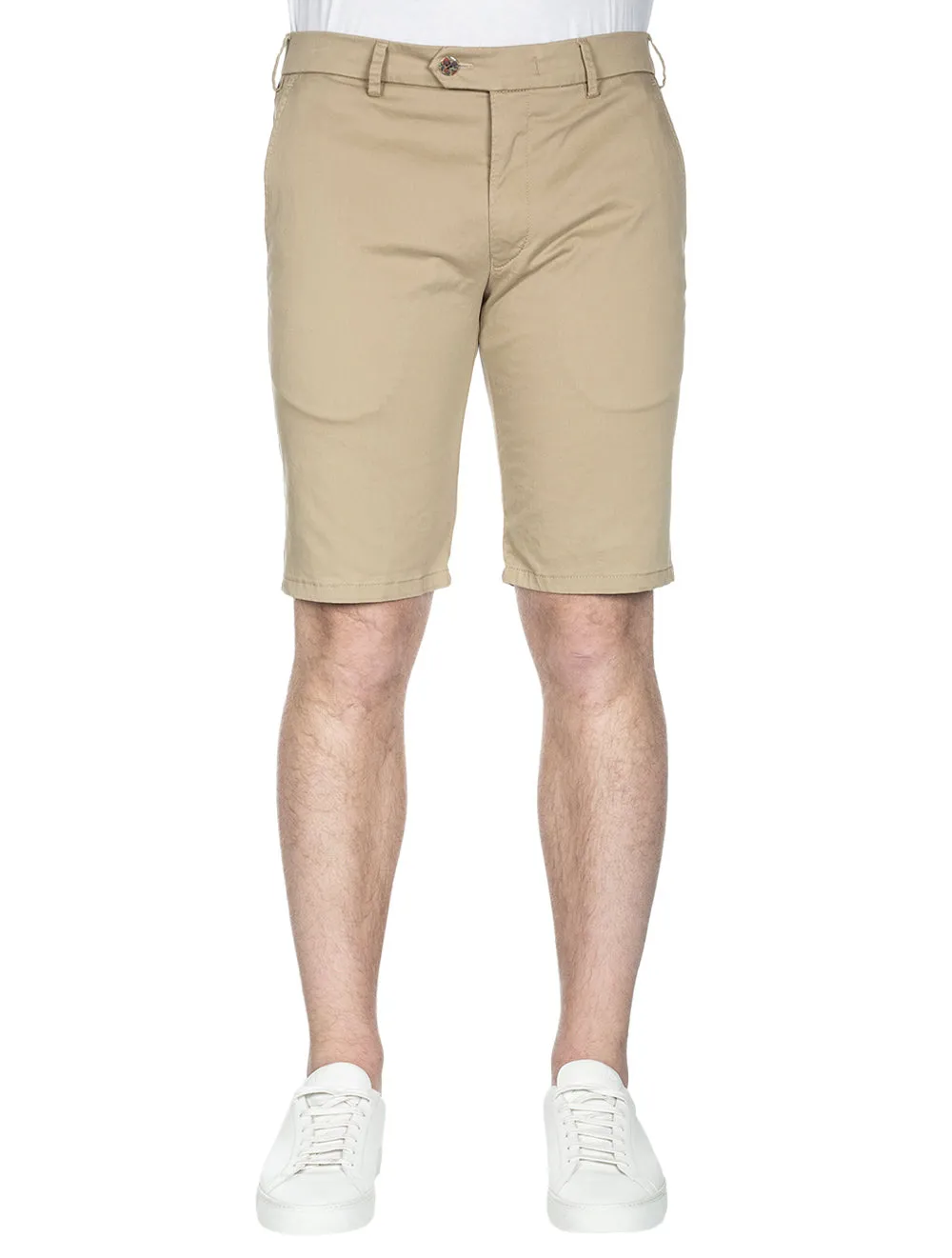 Tan Pegasus Cotton Chino Shorts