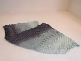 Target Scarf 34 1/2-in Green & Grey Infinity Metallic Acrylic Female -- Used