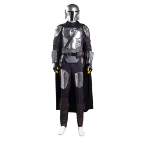 The Mando S2 Beskar Armor Halloween Carnival Suit Cosplay Costume Coat Uniform Outfit
