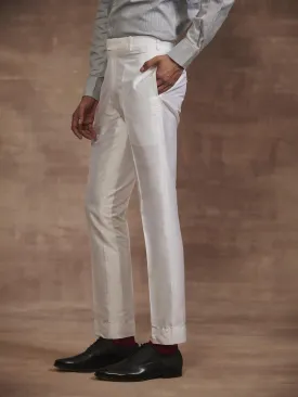 THE SILK TAPERED TROUSER