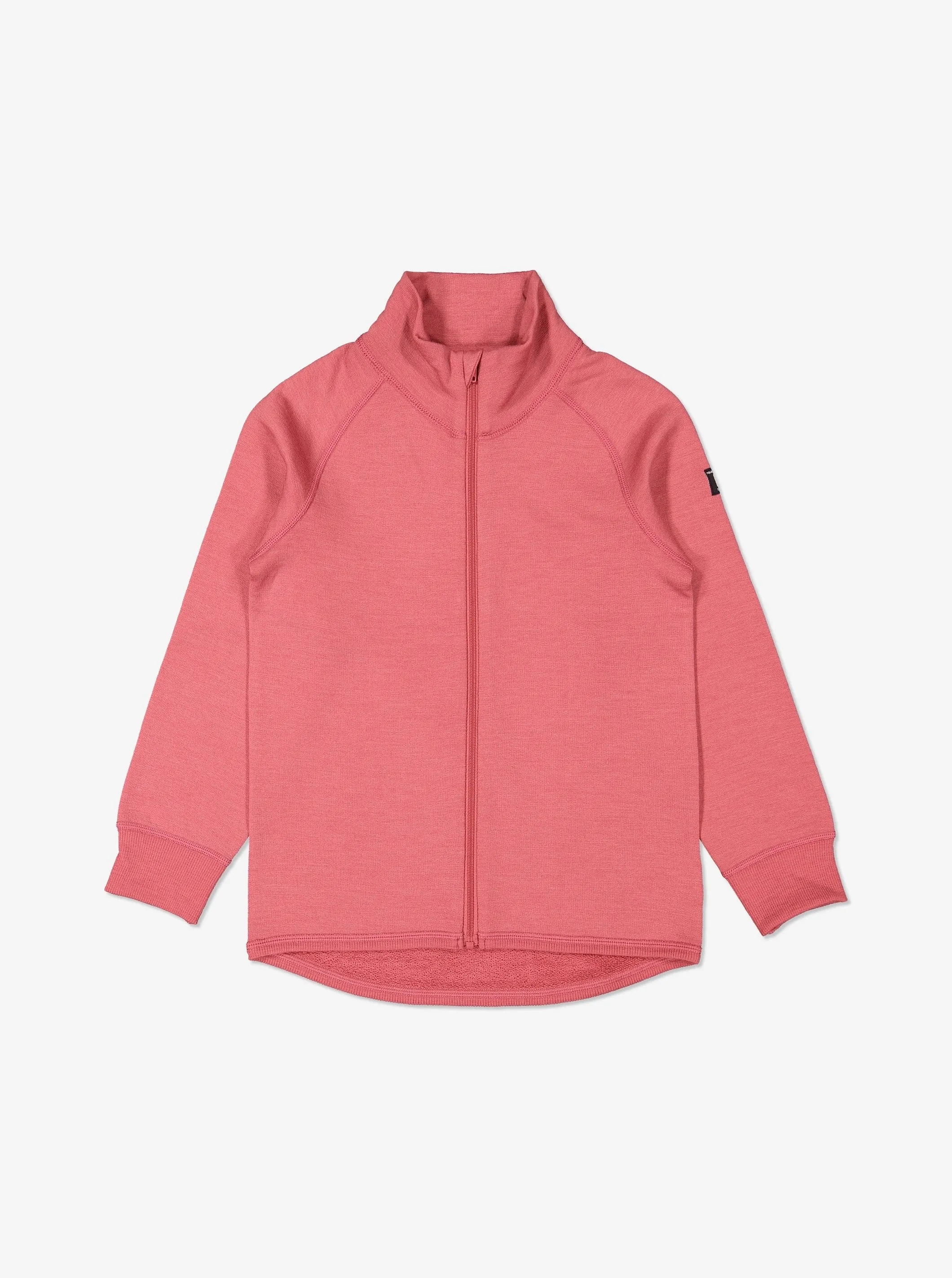 Thermal Terry Merino Kids Zip Top