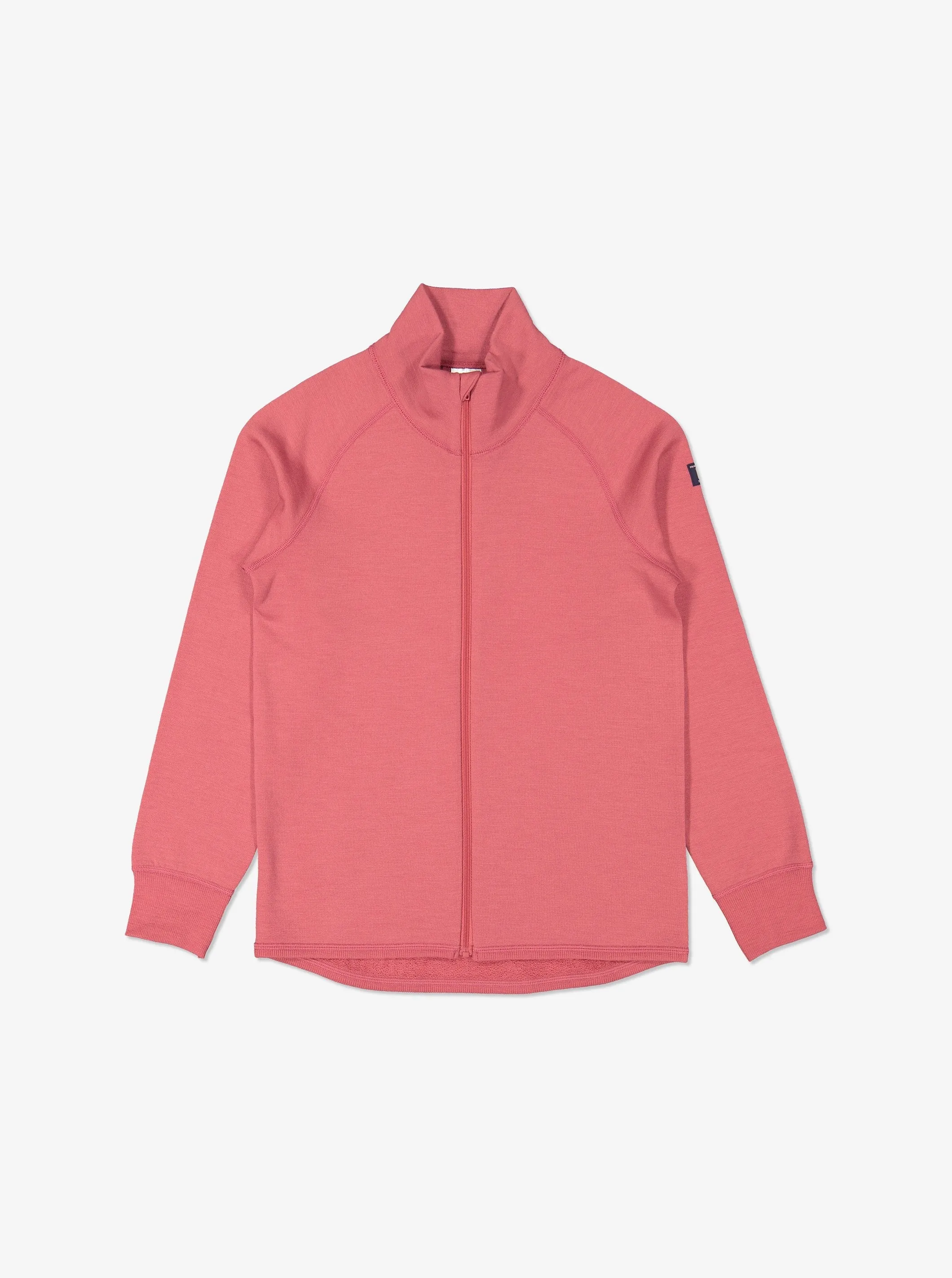 Thermal Terry Merino Kids Zip Top