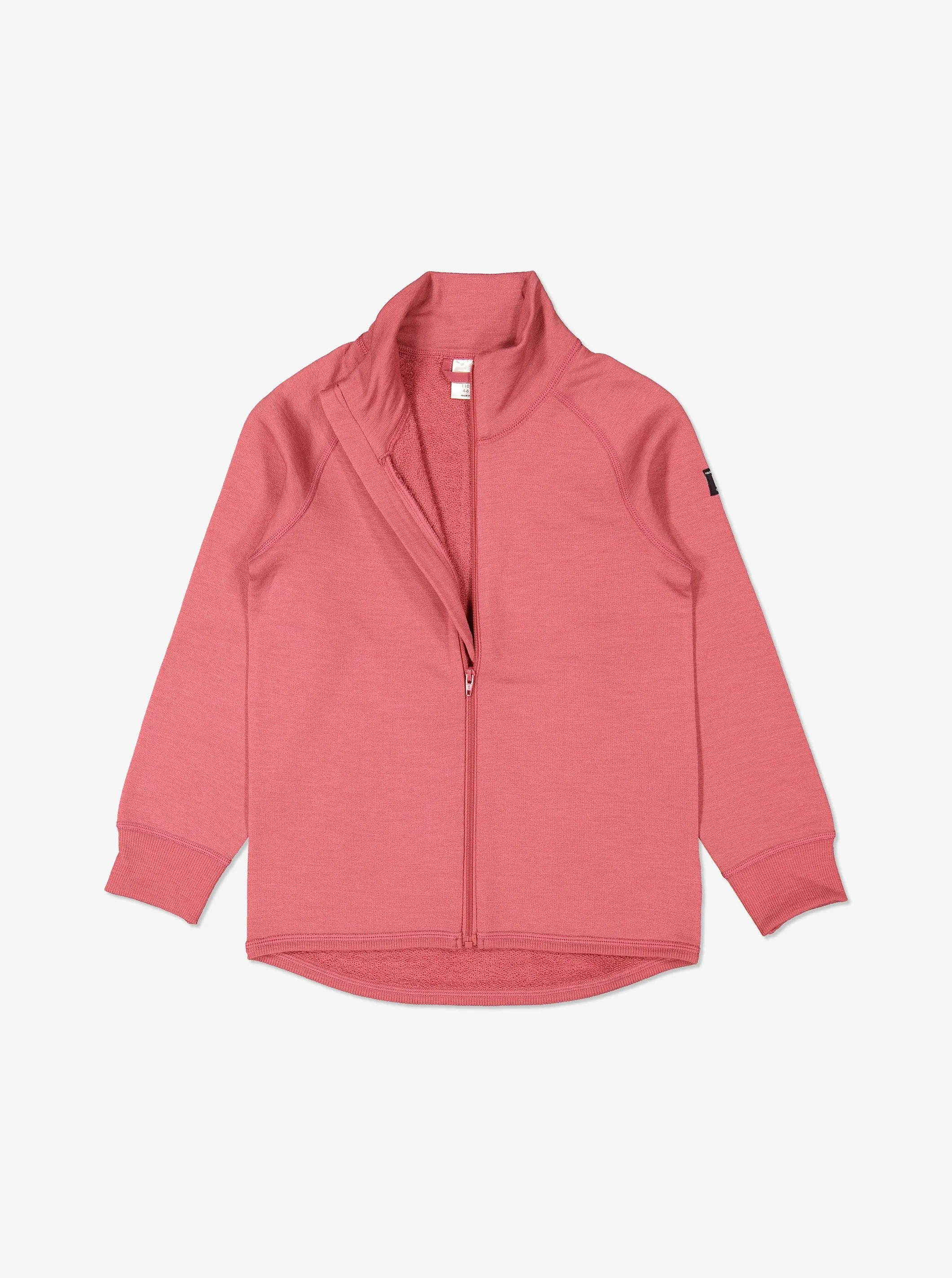 Thermal Terry Merino Kids Zip Top