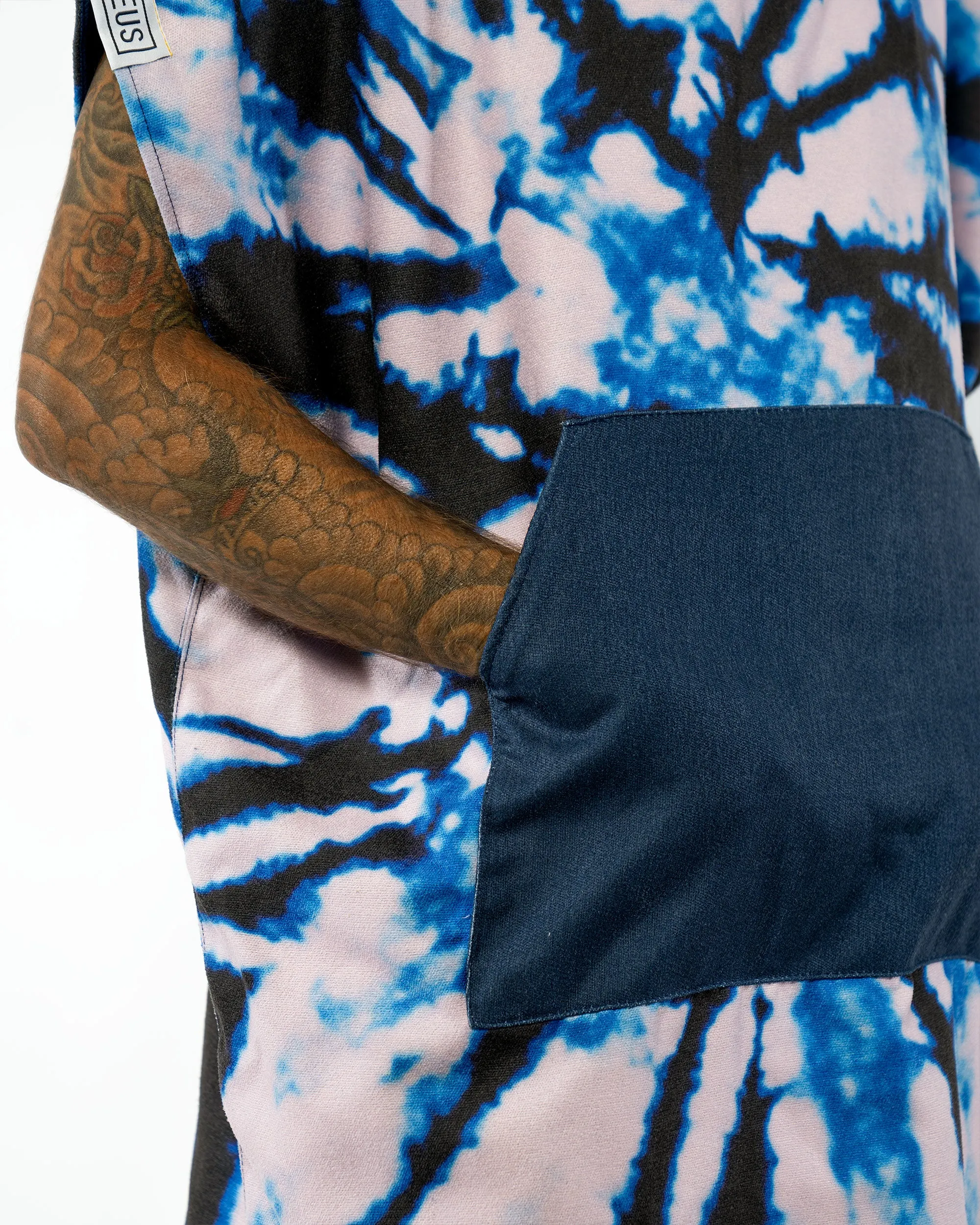 Tie Dye Blue - Small