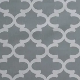 Vero Cool Grey - Bold Prints & Solids Roman Shade