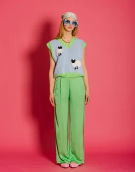Yasmine silk trousers