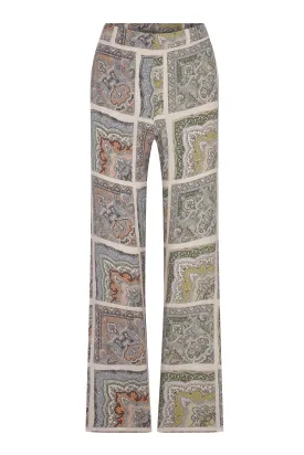 Zoya Vegan Silk Beach Pants Cream